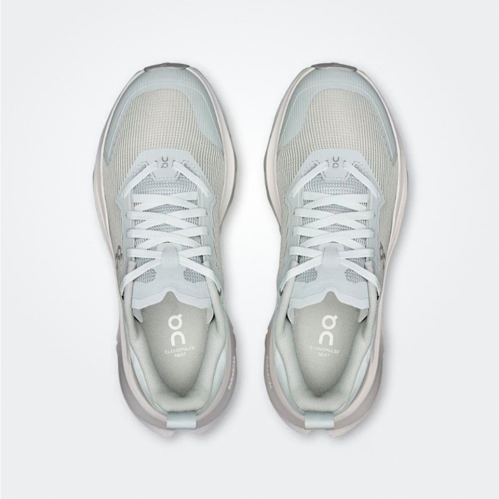 On Cloudpulse Next Running Athletic Shoes White Blue Gray Arctic Glacier 8.5 40 - Picture 2 of 11